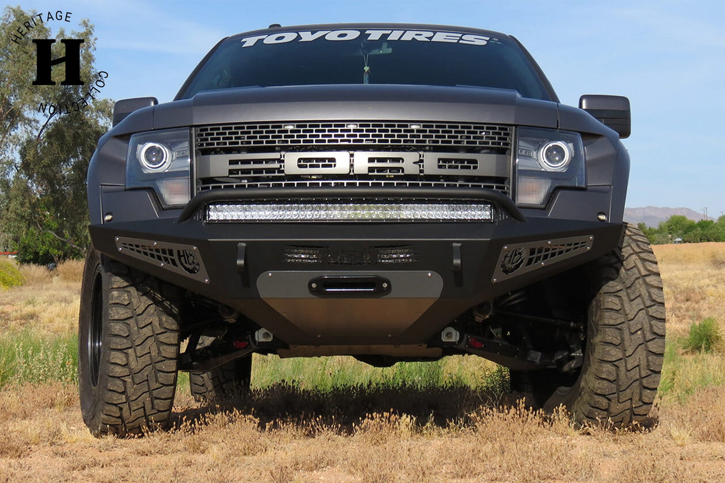 ADD Ford HoneyBadger Winch Front Bumper | Heritage | 2010-2014 Raptor