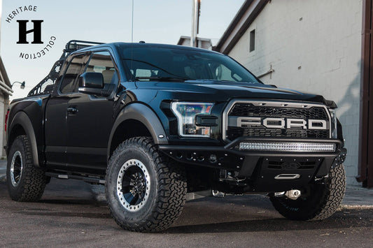 Installed on Car ADD Ford Stealth R Front Bumper with Winch Mount | 2017-2020 Raptor | Heritage