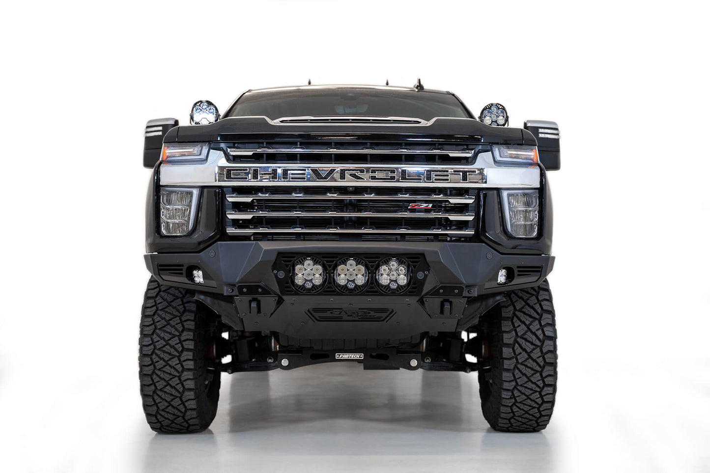 Installed ADD Bomber Front Bumper | Baja | Heritage | 2020-2022 Chevy 2500/3500