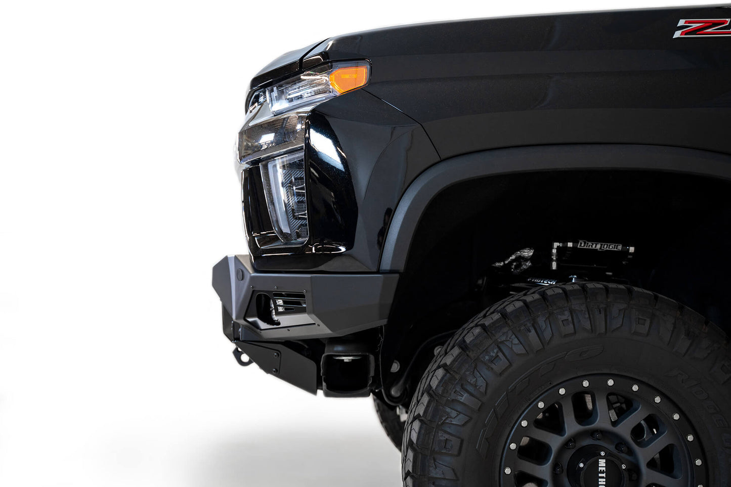 Installed ADD Bomber Front Bumper | Baja | Heritage | 2020-2022 Chevy 2500/3500