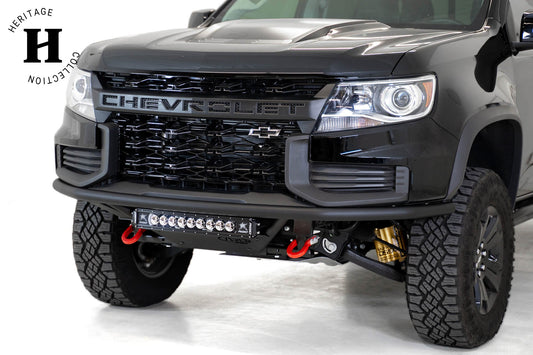 Installed on Car ADD PRO Bolt-on Front Bumper | Heritage | 2021 - 2022 Chevy Colorado ZR2