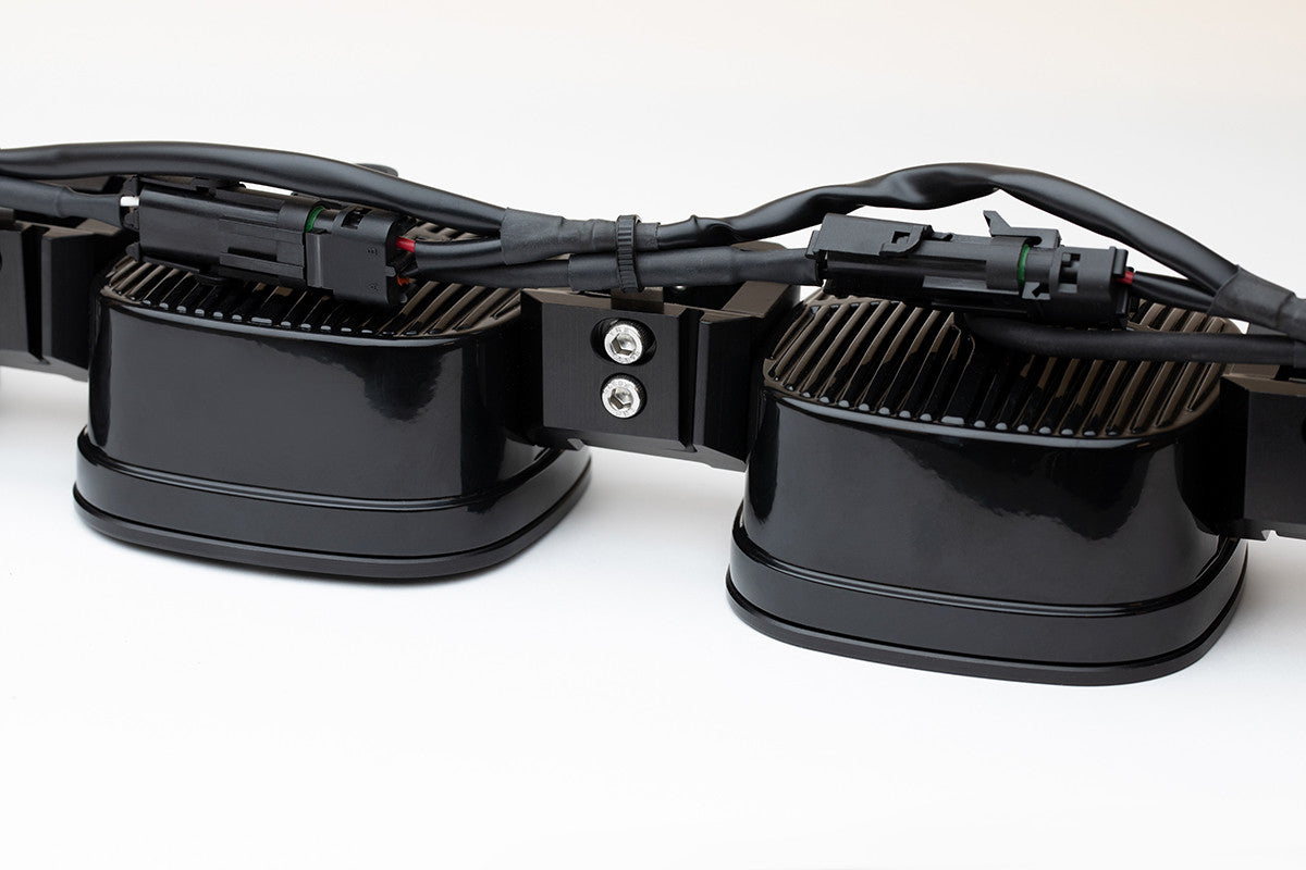 Backside of Baja Designs Universal XL Linkable LED Light Bar