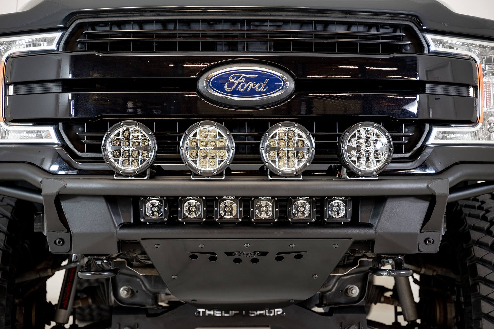 Installed on Car ADD PRO Bolt-on V1 Front Bumper | 2018-2020 Ford F-150