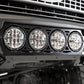 Round LED Lights of ADD Ford Bomber Front Bumper (RIGID) | 2017-2022 Super Duty