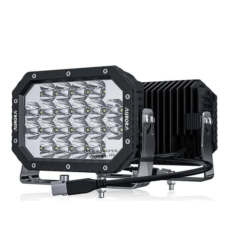 LED Driving Light with SAE Approval Uncle Sam's Road 60W - Quad 