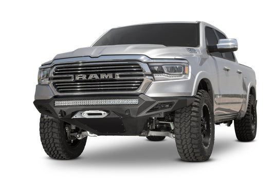 Installed on Car ADD Stealth Fighter Front Bumper | 2019-2023 RAM 1500