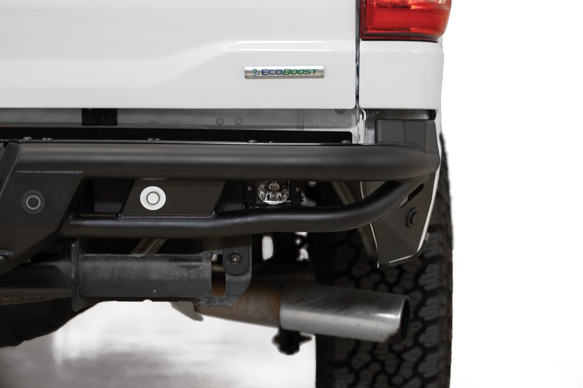 Installed on Car Close View ADD PRO Bolt-On Rear Bumper | 2021-2023 Ford F-150