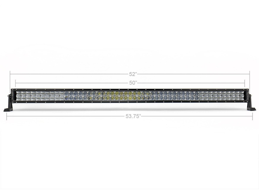 LED Light Bar of Cali Raised 52" Curved LED Light Bar Roof Brackets Kit | 2007-2021 Toyota Tundra