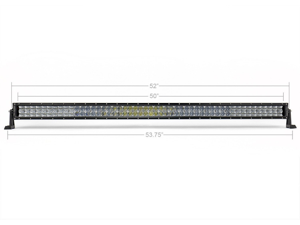 LED Light Bar of Cali Raised 52" Curved LED Light Bar Roof Brackets Kit | 2005-2023 Toyota Tacoma