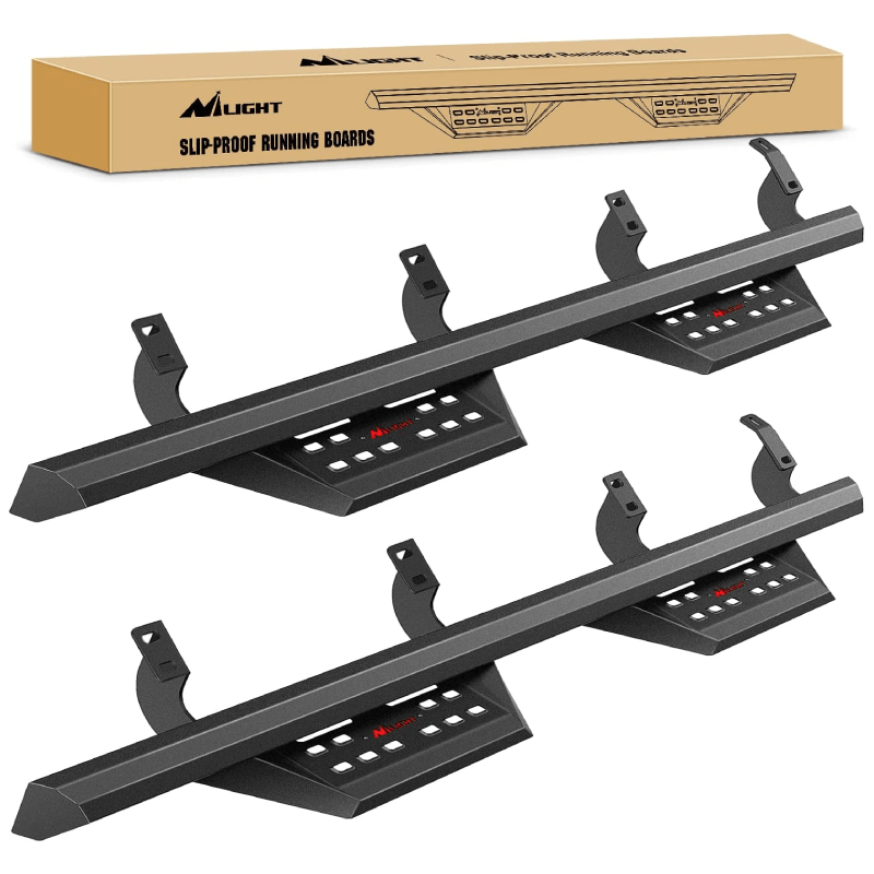 Nilight Running Boards For 2007-2021 Toyota Tundra CrewMax Cab