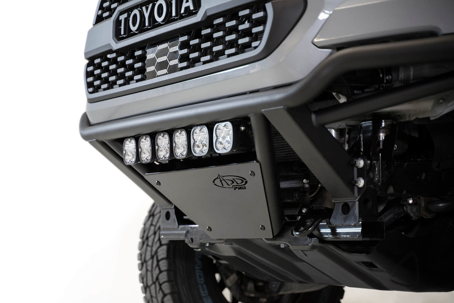 Installed on Car ADD PRO Bolt-on Front Bumper | 2016-2023 Toyota Tacoma