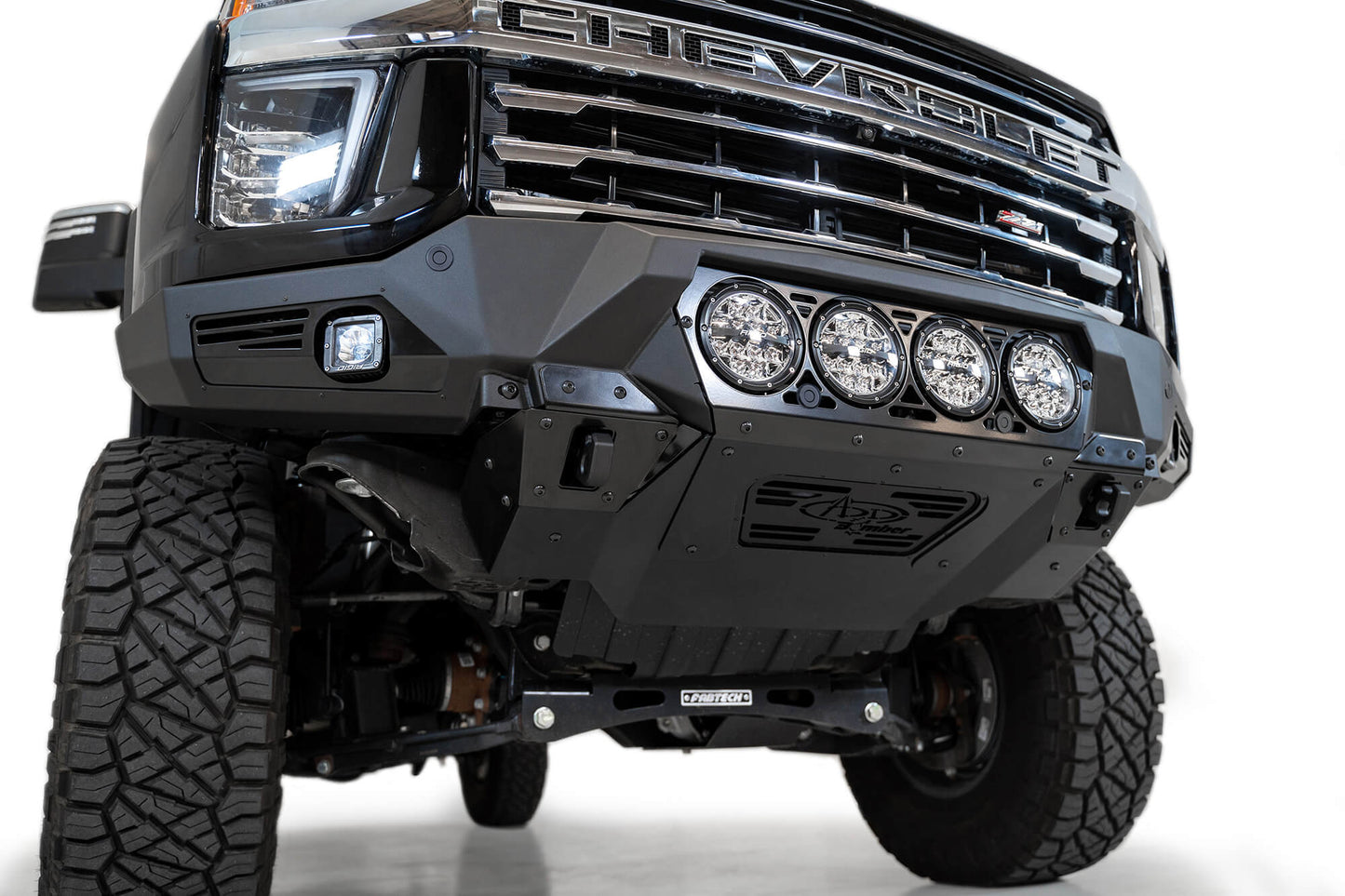 Installed on Car ADD Bomber Front Bumper (RIGID) | 2020-2022 Chevy 2500/3500