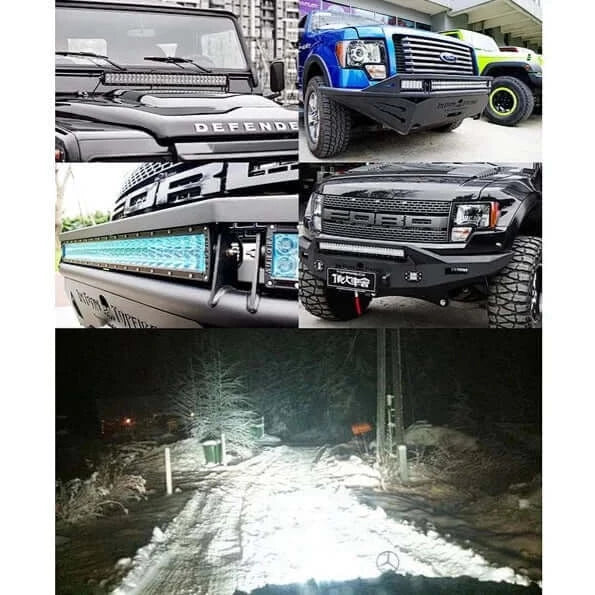 Offroad Curved Double Row LED Light Bar Uncle Sam's Road 