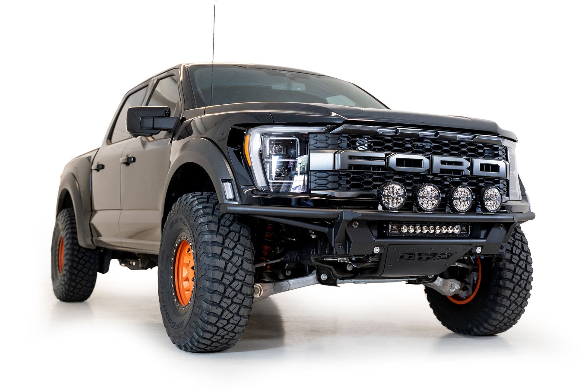 Installed on Car ADD Pro Bolt-On Front Bumper | 2021-2023 Ford F-150 Raptor/Raptor R