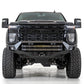 Installed on Car with Light Bar ADD Chevy Bomber HD Front Bumper | 2020-2023 Chevy 2500/3500