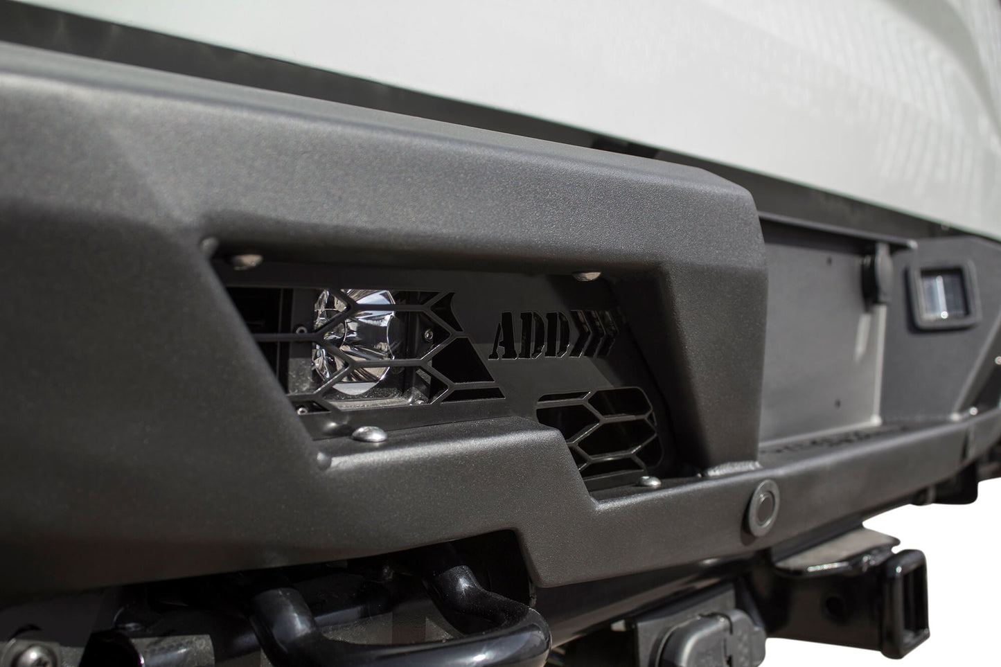 Corner Lights on Installed on Car ADD Ford Stealth Fighter Rear Bumper | 2017-2020 Raptor