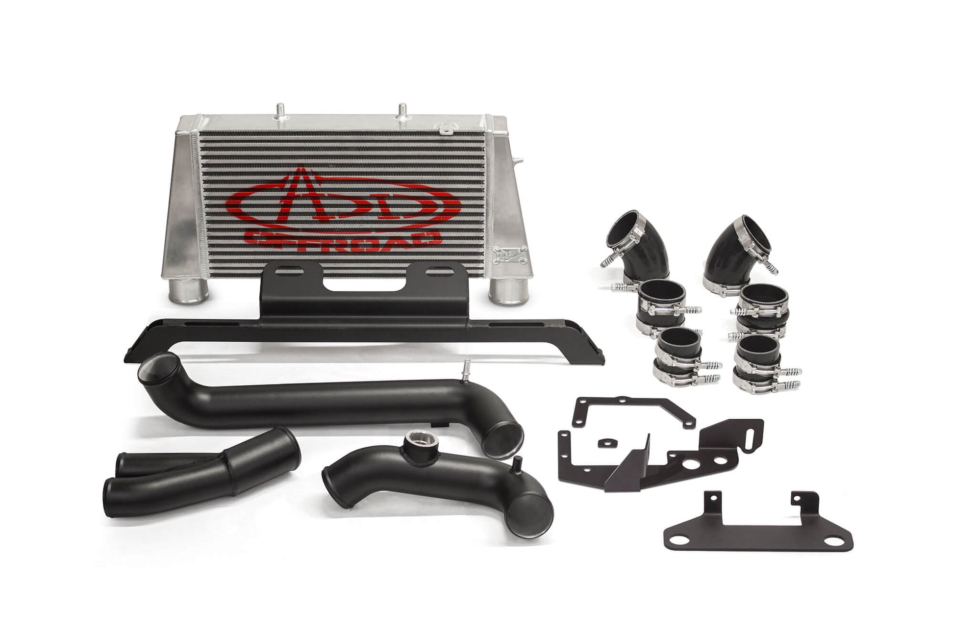 All Components of ADD Ford High Mount Intercooler Upgrade Kit by AFE | 2015-2023 F-150 & Raptor
