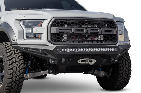 Installed on Car ADD Stealth Fighter Winch Front Bumper | 2017-2020 Ford Raptor