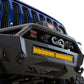 Installed on Car Close Front View ADD Stealth Fighter Front Bumper | 2018-2023 Jeep JL/JT