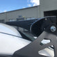 Installed on Car Close Up Cali Raised 52" Curved LED Light Bar Roof Brackets Kit | 2005-2023 Toyota Tacoma