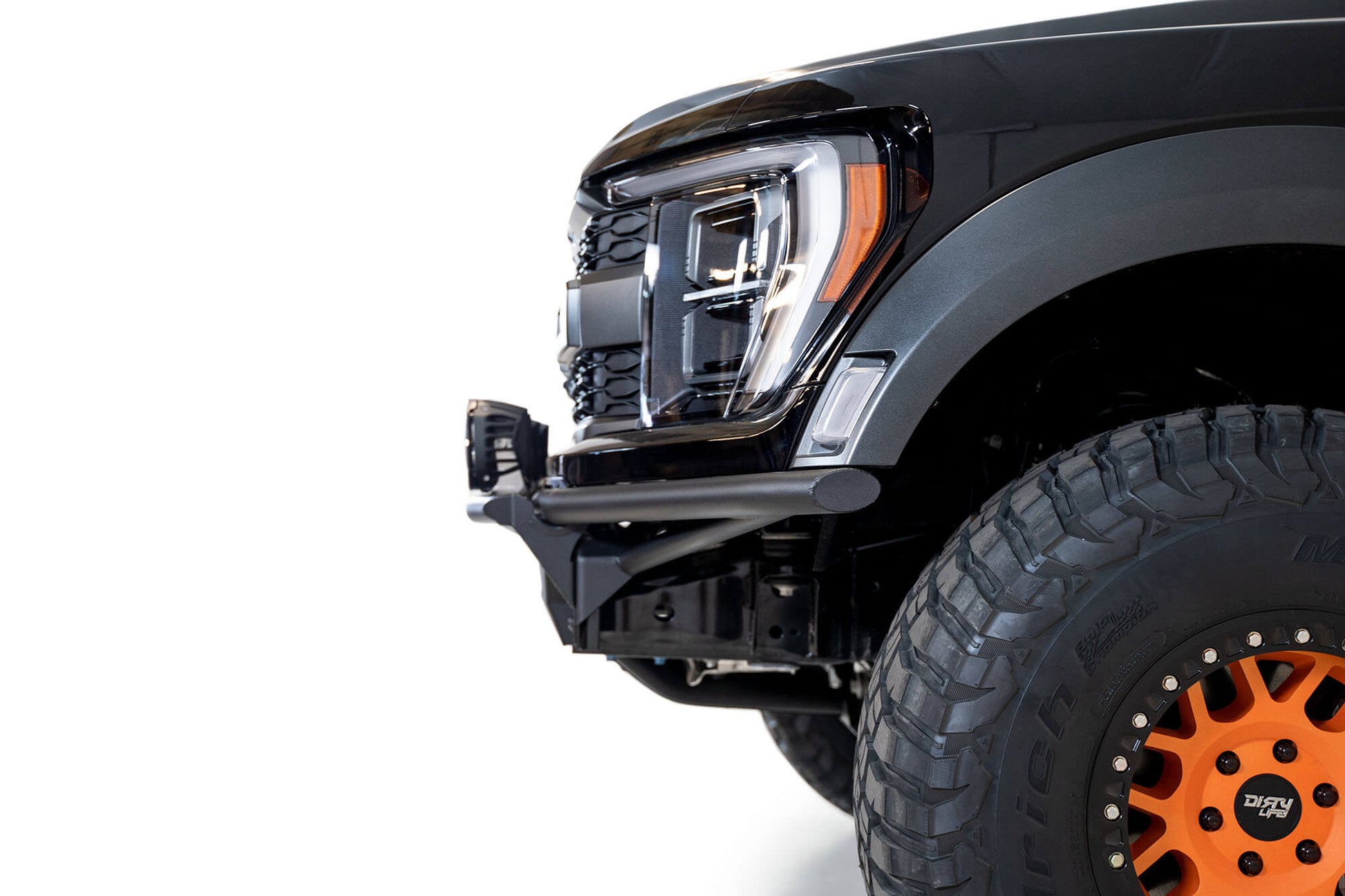 Installed on Car ADD PRO Bolt-On Light Hoop | 2021-2023 Ford F-150 Raptor/Raptor R