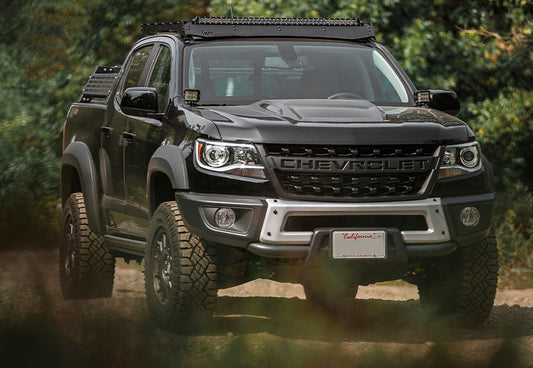 Installed on Car Cali Raised Overland Bed Rack | 2014-2022 Chevy Colorado