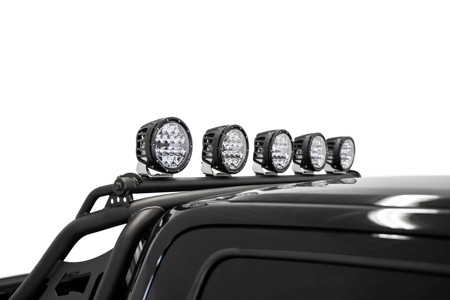 Installed on Car with Round Lights ADD PRO Ford Chase Rack | 2015-2023 F-150/Raptor | Heritage