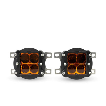 Heretics Ford Bronco (2021+) - LED Capable Bumper Fog Light Kit