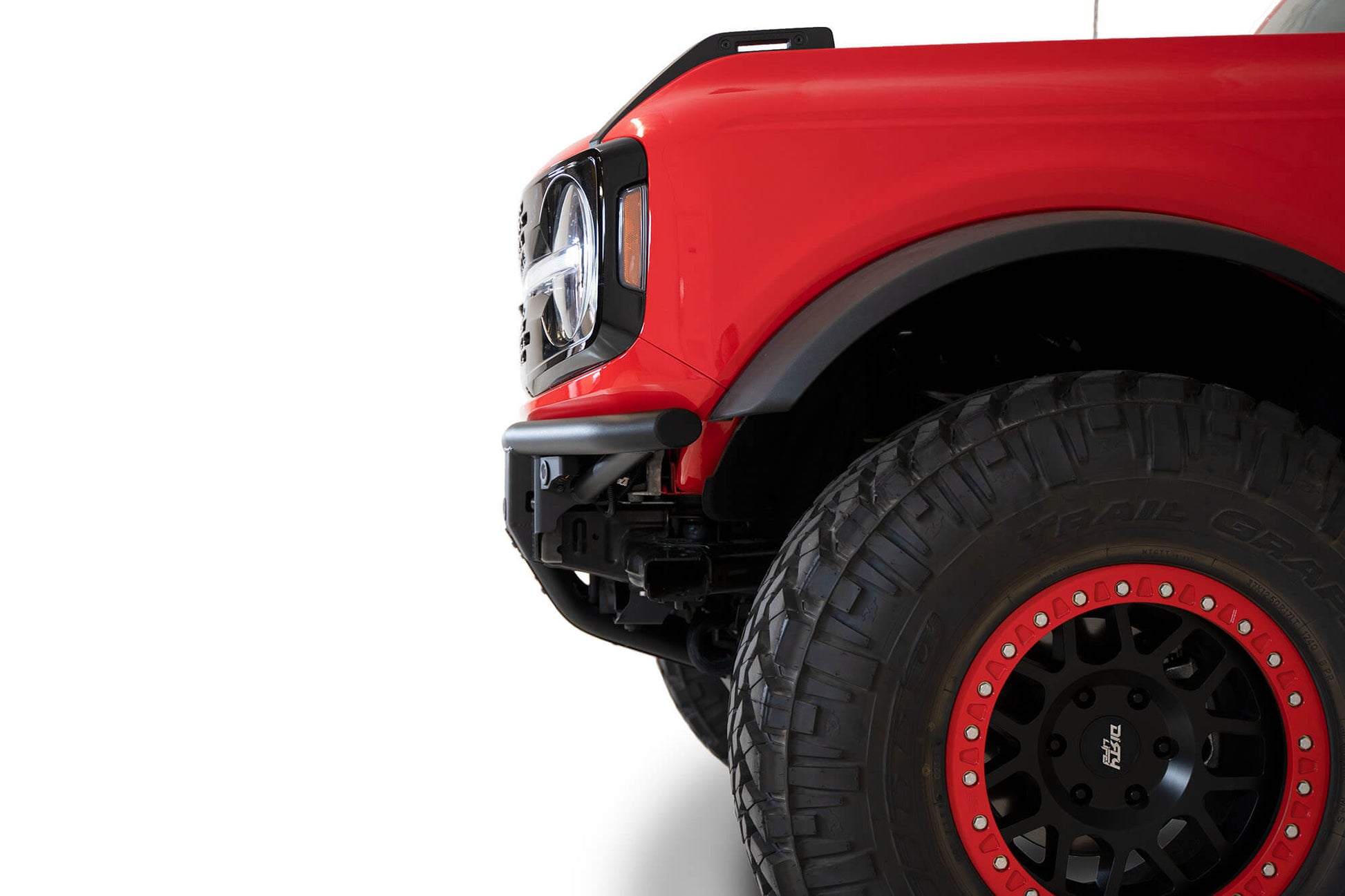 Side View of ADD PRO Bolt-On Front Bumper | 2021-2023 Ford Bronco
