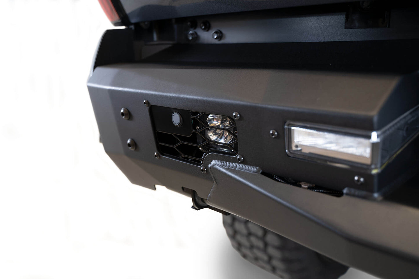 Mounted Light with Installed ADD Toyota Stealth Fighter Rear Bumper | 2022-2023 Tundra